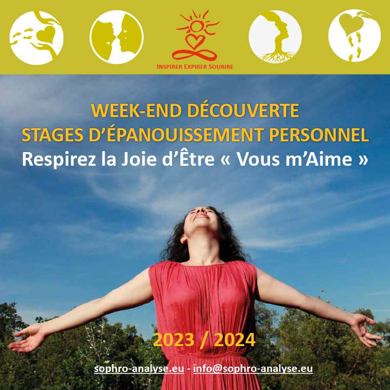 Catalogue des stages de développement personnel en Sophro-Analyse Intégrative